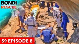 Paramedics Rush to Rope Climbing Disaster | Bondi Rescue Season 9 Episode 8 (OFFICIAL UPLOAD)