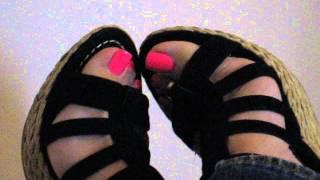 long toenails pink