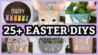 25+ BEST SPRING AND EASTER DIYS TO TRY IN 2025 | DOLLAR TREE CRAFTS!