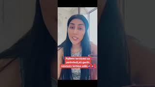 Qiziva Terbiye Ver Dedi Cavabini Aldi - Leman TikTok Official