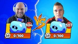 БИТВА СУНДУКОВ BRAWL STARS! SHAMPANOV vs AuRuM TV