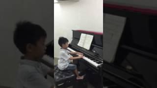 Lim Kah Wi play "A Stormy Coast" of ABRSM Grade 3 by Wendy Zhao