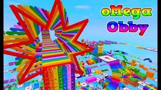 ROBLOX oMega Obby  550 Stages! All Stages Completed!