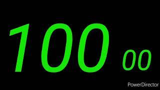 100 Seconds Countdown BBC News LED Graphic Theme Timer David Lowe Stopwatch Countdown Version