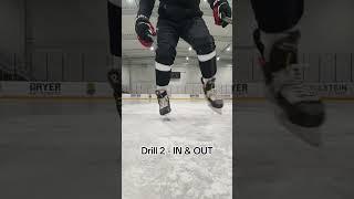 3 Simple Drills You Should Try Before You Start Skating ️ #hockey #skating #skatingdrill #nhl2023