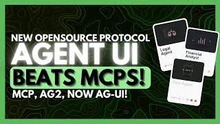 AG-UI: First-Ever Agent UI - Bring Agents into Frontend Applications! (Opensource)