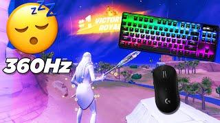 SteelSeries Apex Pro TKL ASMR  Ranked Reload Solo's Satisfying Fortnite Gameplay 240FPS 4K