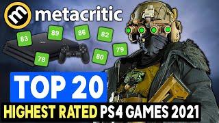 Top 20 HIGHEST Rated PS4 Games of 2021 SO FAR - The BEST Games According to METACRITIC