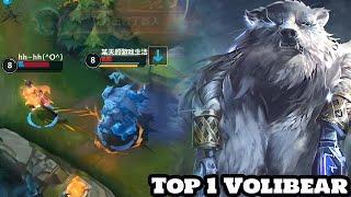 Wild Rift Volibear - Top 1 Volibear Gameplay Rank Challenger