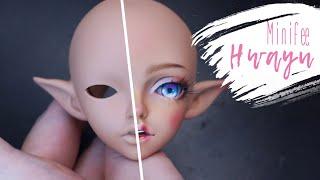 [ BJD  ] Роспись куклы Minifee Hwayu. Макияж ООАК БЖД