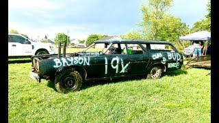 Demolition Derby Pit Walk New Alexandria Pa May 17th, 2025 Full Size Compacts Tractors W&W Demo