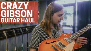 Crazy Gibson Guitar Haul