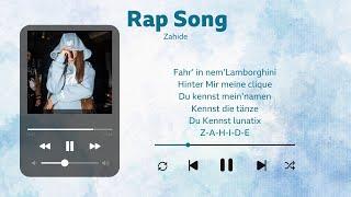 Zahide New Rap Song | In German and English (Lyrics) #Zahide #Rap #TikTok #NewMusic #Song (2024)