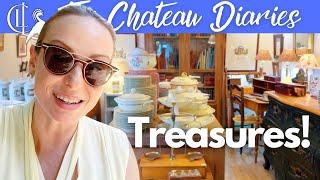 ANTIQUES HAUL: Finding MORE Antique Treasures for the Chateau! 