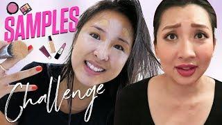 Testing SAMPLE PRODUCTS for 5 DAYS | Makeup Challenge