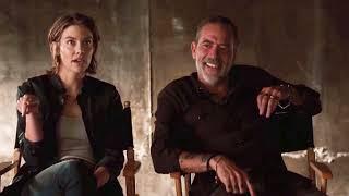 Jeffrey Dean Morgan (Negan) & Lauren Cohen (Maggie) Message From The Set Of Isle of The Dead at SDCC