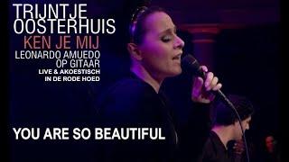 Trijntje Oosterhuis - You Are So Beautiful (Live & akoestisch @ De Rode Hoed 2008)