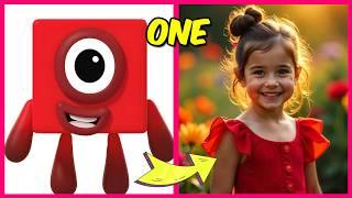 How Numberblocks Look as Humans + Guess The Vocie Quiz + Favorite Foods & More!