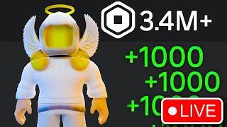 Free Robux Live  0 Views Everyone Live! (FREE ROBUX GIVEAWAY)