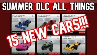 Gta 5 Summer DLC All New Cars & More - Weekly Discounts & Double Money