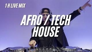 Afro / Tech House - 1H live mix by deejay Rick Wave