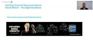 YouTube Channel Recommendation David Michel – The Agile Broadcast