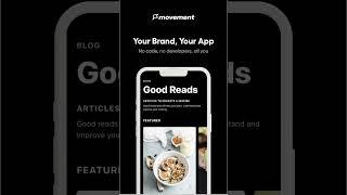 It’s your brand, your app… completely on your terms. #nocode #pwa #appbuilder #creator #brandedapp