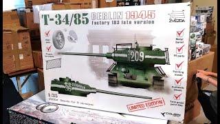 НОВИНКА! Модель Т-34-85 "Берлин, 1945" от "Звезды" и Colibri Decals (1:35 и 1:72).