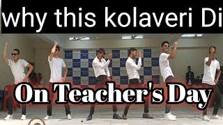 ##why this kolaveri Di funny dance performance by MLZS students on the occasion of teacher's day .