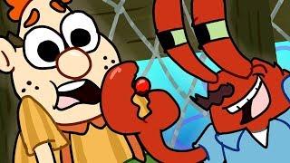 Mr.Krabs gives Carl an M&M-Animated