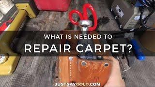 What Is Needed To Repair Carpet? Carpet Repair Tools I Mostly Use