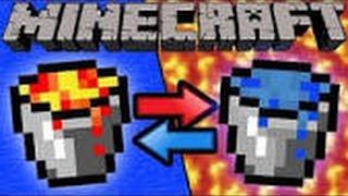 Minecraft Machinima если бы лава поменялась местами с водой