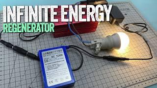 Will it work? - Free Electricity Experiment - Energy Regeneration