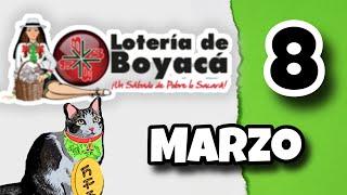 Resultado LOTERIA DE BOYACA Sabado 8 de Marzo de 2025