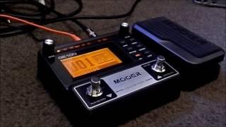 MOOER GE100 Guitar Multi-effects Processor Effect Pedal with Loop Recording