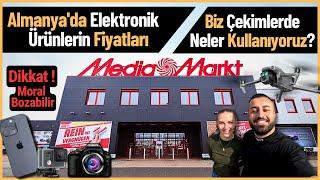 Almanya'da Elektronik Ürünlerin Fiyatları. Biz Çekimlerde Neler Kullanıyoruz?