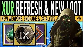 Destiny 2: XUR'S VOLTSHOT WEAPON & CATALYSTS! New Exotics, Engrams, Rare Armor & More (9th Aug)