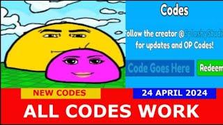 *ALL CODES WORK* [UPDATE 22] Eat Blobs Simulator ROBLOX | NEW CODES | APRIL 24, 2024