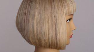 LAYERED BOB HAIRCUT TUTORIAL FOR BEGINNERS | You Will Learn How To Cut A Stacked Bob Haircut