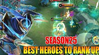 MLBB Season 25 Best Hero to Rank Up Fast!! | Gusion Gameplay | Mobile Legends