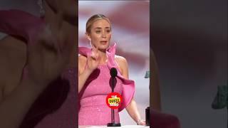 Emily Blunt Adorable Speech On Her Husband 🫶 #shorts