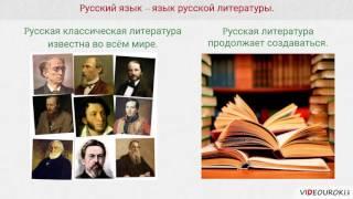 Видеоурок "Роль языка в жизни общества"