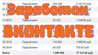 ЗАРАБОТОК НА ГРУППЕ ВКОНТАКТЕ - СКОЛЬКО ПРИНОСИТ ПАБЛИК НА 100 000 ТЫСЯЧ ПОДПИСЧИКОВ.РСВК.МАРКЕТ.