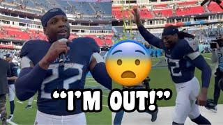 Derrick Henry says BYE to Titans Fans  Titans Vs Jaguars 2023 highlights