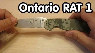 Копия ножа Ontario RAT 1 - обзор посылки с Aliexpress