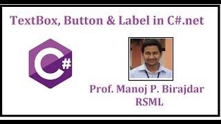 TextBox, Label and Button of C#.net