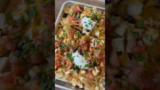 Sheet pan nachos #food #recipe #easyrecipe #cooking #foodie #dinner #healthyfood