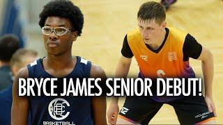 Bryce James is BACK! Senior Season Debut! Game is Must See!