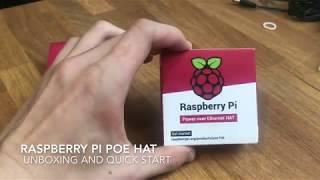 Raspberry Pi PoE HAT - Unboxing and Test