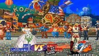 Intros especiales Mai vs Andy Varios KOF